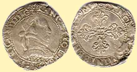 Site du collectionneur - Monnaie de collection - Franc au col plat